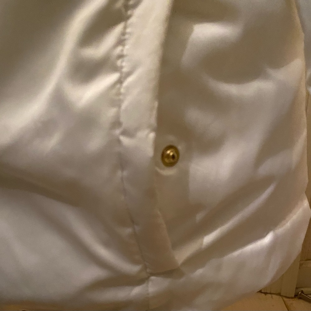 MAKE AN OFFER! Lilly Pulitzer Reverses/Puffer Jacket,Navy Print/White,Size 14 - Picture 12 of 14